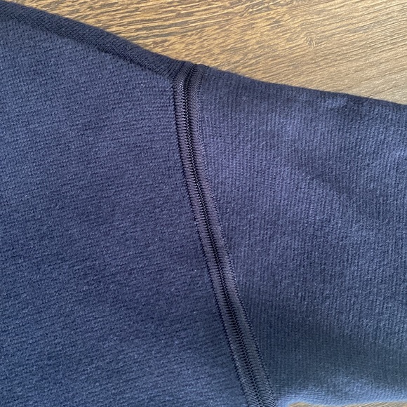 Chico’s Milano-Stitch Mock-Neck Pullover Sweater classic navy. (0) - Picture 9 of 12